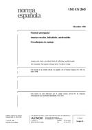 Standard UNE-EN 2945:1998 18.12.1998 preview