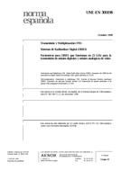 Standard UNE-EN 300198:1999 28.10.1999 preview