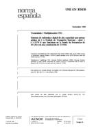 Standard UNE-EN 300430:1999 24.11.1999 preview