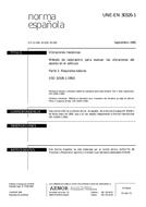 WITHDRAWN UNE-EN 30326-1:1995 13.9.1995 preview