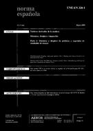 Standard UNE-EN 326-1:1995 22.5.1995 preview