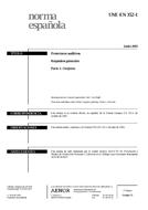 Standard UNE-EN 352-1:2003 6.6.2003 preview