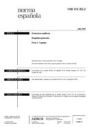 Standard UNE-EN 352-2:2003 11.7.2003 preview