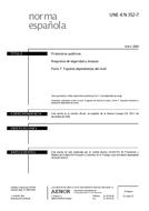 Standard UNE-EN 352-7:2004 16.4.2004 preview