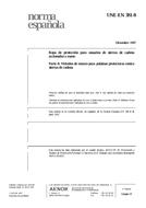 Preview UNE-EN 381-8:1997 5.12.1997