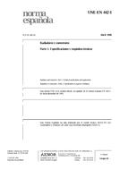 Preview UNE-EN 442-1:1996 23.4.1996