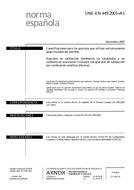Standard UNE-EN 449:2003+A1:2007 28.11.2007 preview
