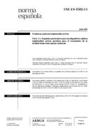 Standard UNE-EN 45502-2-1:2005 20.7.2005 preview