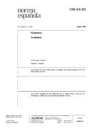 Standard UNE-EN 472:1996 19.6.1996 preview