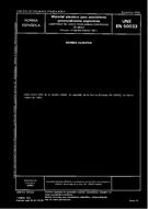 Standard UNE-EN 50033:1994 16.12.1994 preview