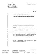 Standard UNE-EN 50049-1:1999 19.4.1999 preview