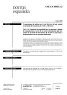 UNE-EN 50065-2-2:2004