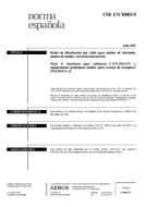 Standard UNE-EN 50083-9:2003 30.7.2003 preview