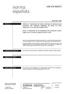 Standard UNE-EN 50107-2:2006 13.9.2006 preview
