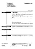 Standard UNE-EN 50117-3-1:2003 28.2.2003 preview