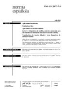 Standard UNE-EN 50123-7-3:2004 23.7.2004 preview