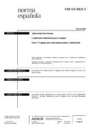 Standard UNE-EN 50125-3:2004 12.3.2004 preview