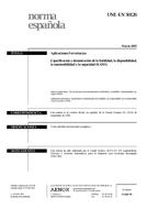 Preview UNE-EN 50126-1:2005 9.3.2005