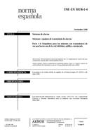 Preview UNE-EN 50136-1-4:1998 13.11.1998
