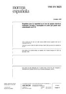 Standard UNE-EN 50225:1997 30.10.1997 preview