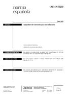 Standard UNE-EN 50250:2003 11.7.2003 preview