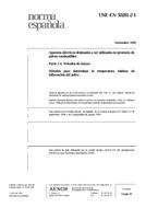 Preview UNE-EN 50281-2-1:1999 29.11.1999