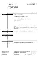 Standard UNE-EN 50289-1-3:2001 31.12.2001 preview