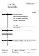 Standard UNE-EN 50289-3-6:2002 28.2.2002 preview