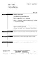 Standard UNE-EN 50289-4-12:2010 30.3.2010 preview