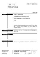 Standard UNE-EN 50289-4-14:2004 20.2.2004 preview