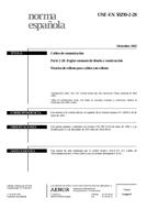 Standard UNE-EN 50290-2-28:2002 20.12.2002 preview