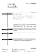Standard UNE-EN 50290-2-30:2002 20.12.2002 preview