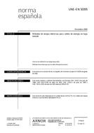 Standard UNE-EN 50395:2005 28.12.2005 preview