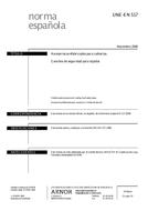 Standard UNE-EN 517:2006 8.11.2006 preview