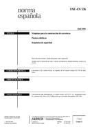 Preview UNE-EN 536:2000 17.4.2000