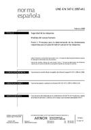Standard UNE-EN 547-1:1997+A1:2009 11.2.2009 preview