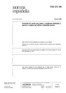 Preview UNE-EN 549:1996 22.3.1996