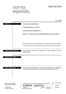 Standard UNE-EN 572-9:2006 14.6.2006 preview