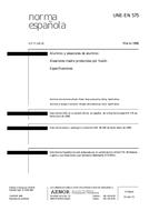 Standard UNE-EN 575:1996 20.3.1996 preview