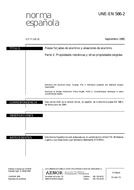 Standard UNE-EN 586-2:1995 8.9.1995 preview