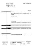 Standard UNE-EN 60027-3:2007 25.4.2007 preview