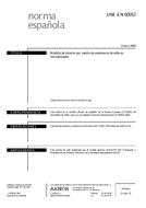Standard UNE-EN 60052:2004 16.1.2004 preview