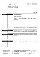 Standard UNE-EN 60068-2-42:2004 23.4.2004 preview