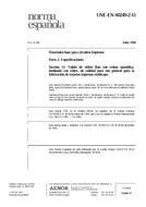 Standard UNE-EN 60249-2-11:1996 24.7.1996 preview