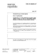 Standard UNE-EN 60249-2-17:1997 11.8.1997 preview