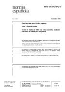 Standard UNE-EN 60249-2-4:1996 7.11.1996 preview