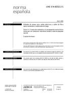 Standard UNE-EN 60332-2-1:2005 20.4.2005 preview