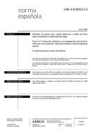 Standard UNE-EN 60332-2-2:2005 27.4.2005 preview