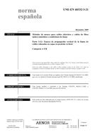 Preview UNE-EN 60332-3-21:2009 16.12.2009