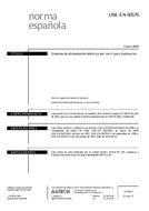 Standard UNE-EN 60570:2004 30.1.2004 preview